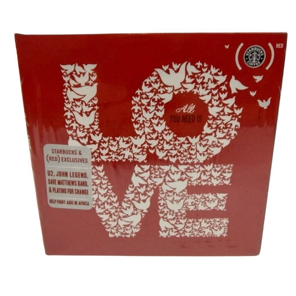 All You Need Is Love Starbucks Various Artists CD U2 Dave Matthews John Legend